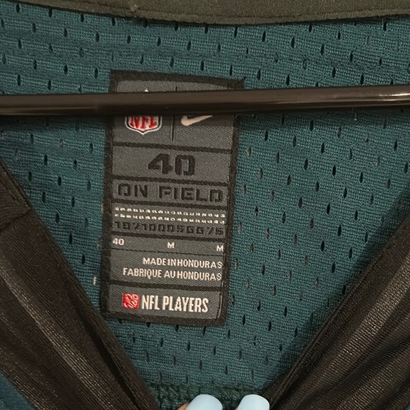 NFL Green and White Jersey Official Team Apparel - Picture 2 of 5